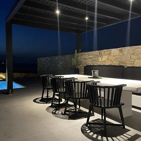 Black And White - Mykonos Villa Ftelia (Mykonos)