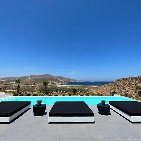 Villa Black And White Ftelia - Mykonos Mykonos Town