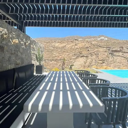 Villa Black And White Ftelia - Mykonos Mykonos Town