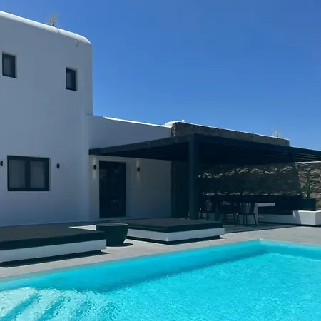 Villa Black And White Ftelia - Mykonos *