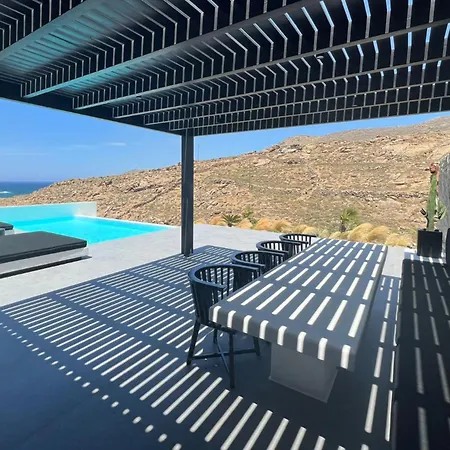 Villa Black And White Ftelia - Mykonos *